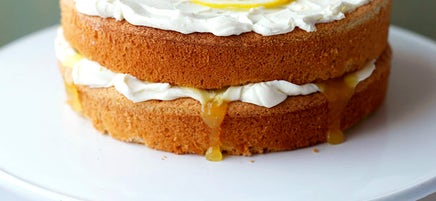 Zitronen-Quark-Torte