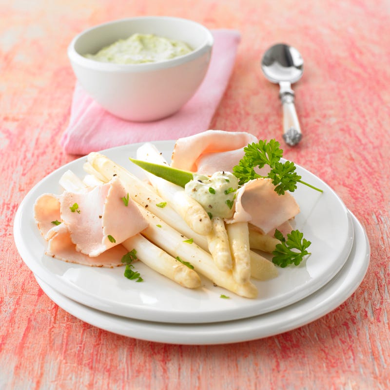 Foto Spargel mit Avocadosauce von WW