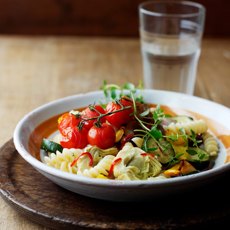 Foto Nudelsalat mit geröstetem Gemüse von WW