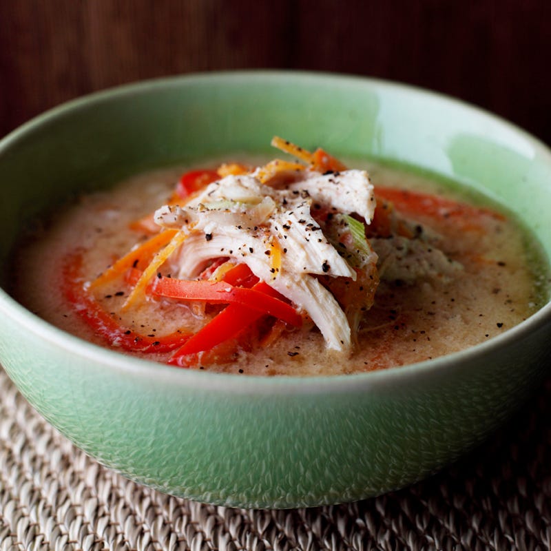 Foto Asiatische Hühnersuppe von WW