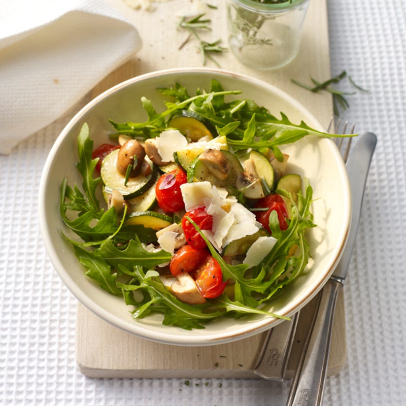 Foto Rucolasalat mit Antipasti von WW