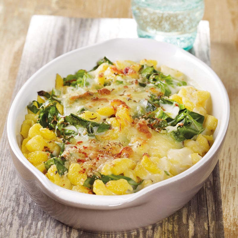 Überbackener Spitzkohl-Spätzle-Auflauf Rezept | WW Deutschland Überbackener Spitzkohl-Spätzle-Auflauf Rezept | WW Deutschland