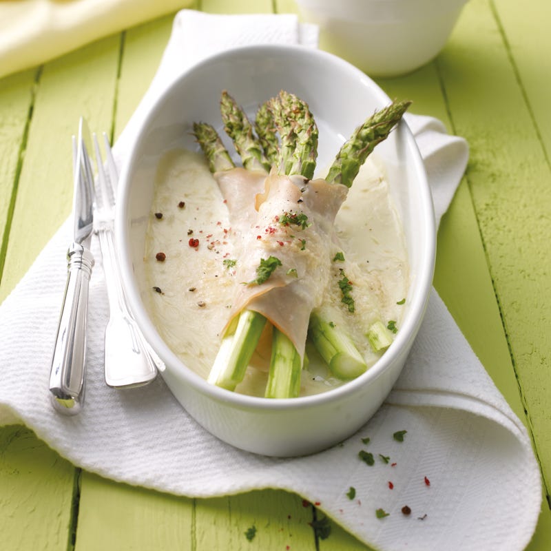 Foto Überbackene Spargelröllchen von WW