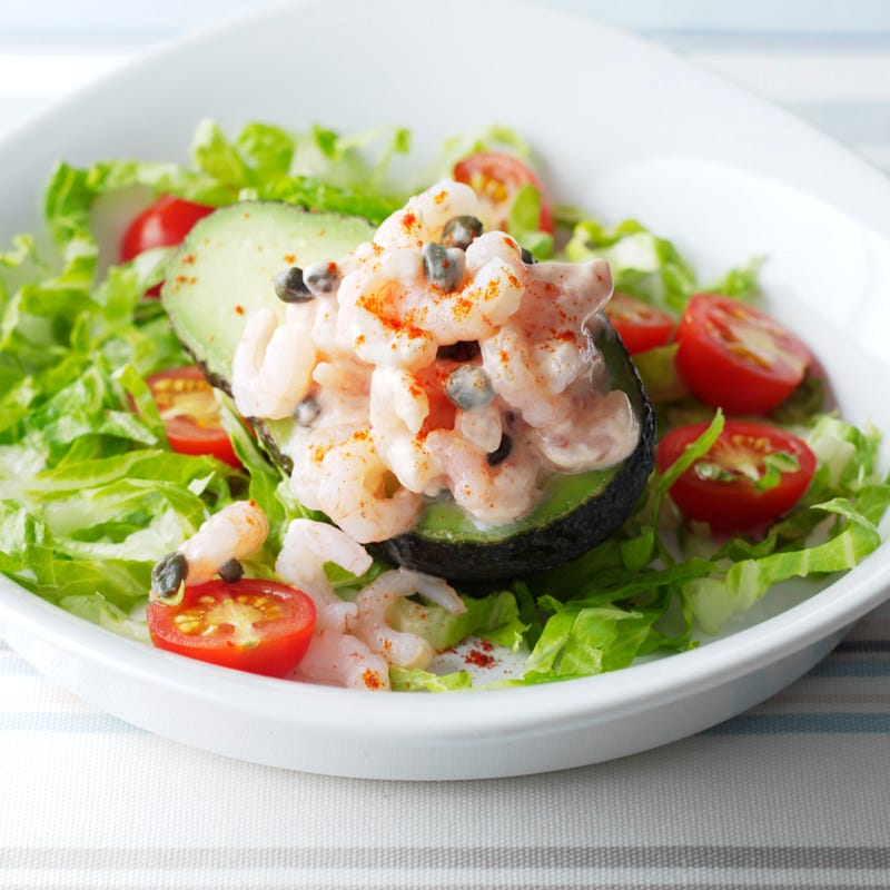 Foto Cocktail-Shrimps auf Avocado von WW