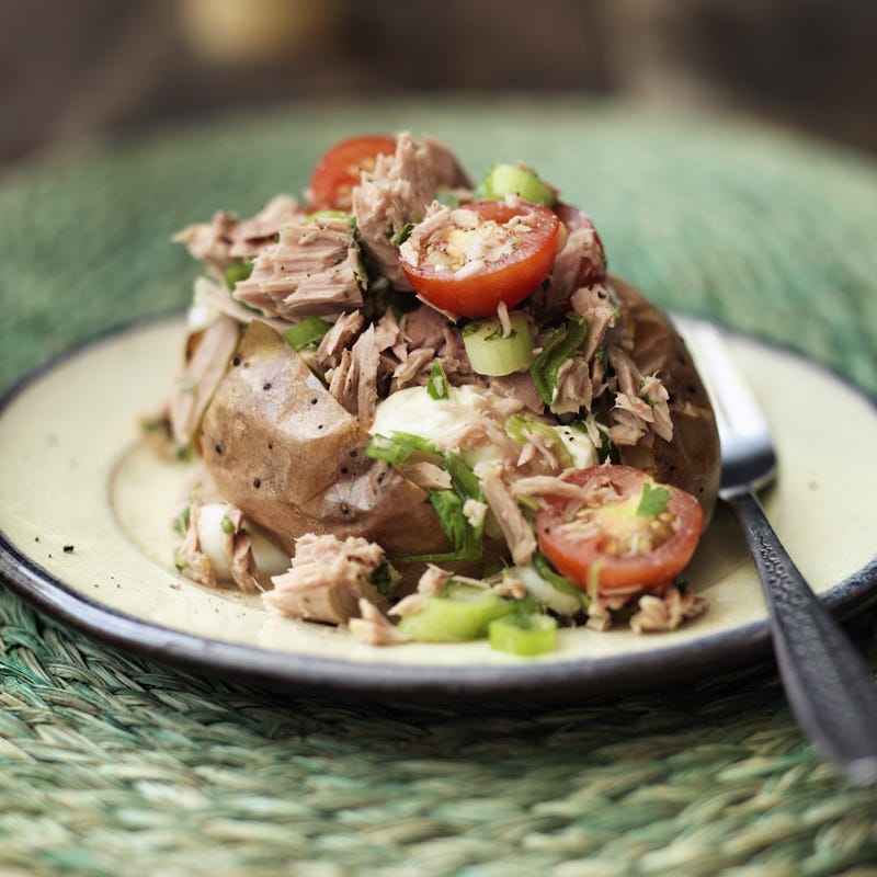 Foto Ofenkartoffel mit Tunfischcreme von WW