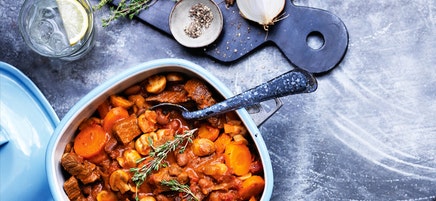 Provençal beef slow cooker stew
