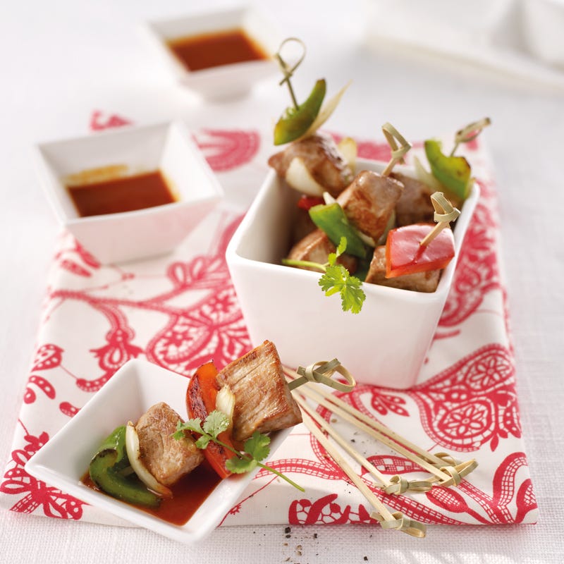 Foto Minischaschlik mit Currysauce von WW