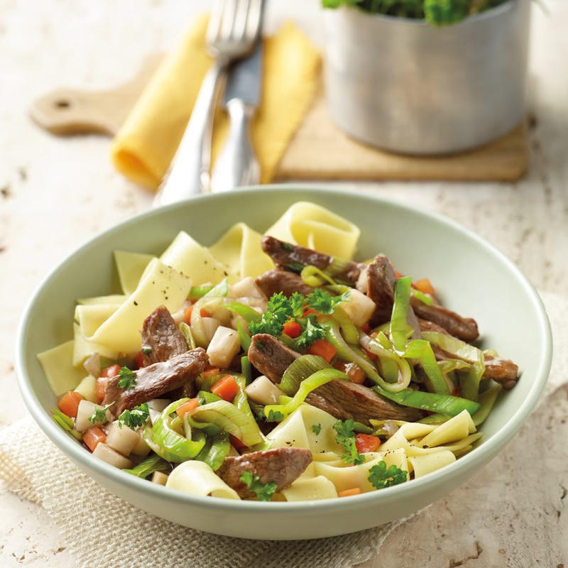 Foto Entenragout mit Bandnudeln von WW