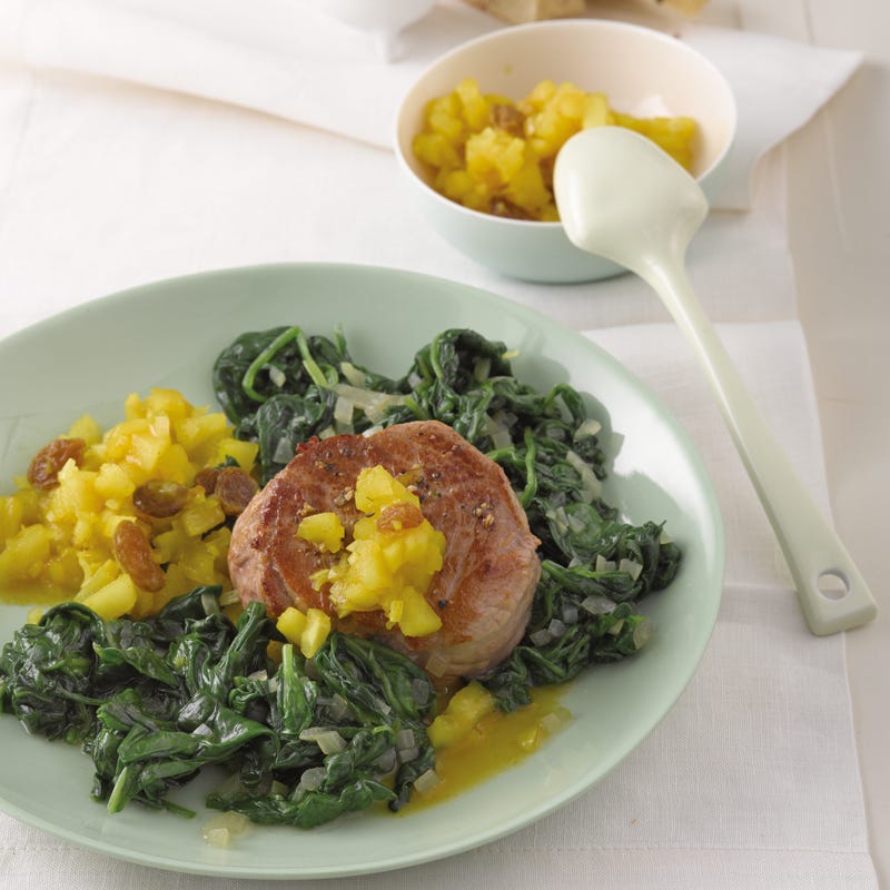 Foto Medaillons mit Apfelrelish von WW