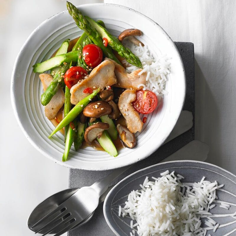 Foto Asia-Spargelpfanne von WW