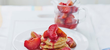 Mini-Buchweizenpfannkuchen