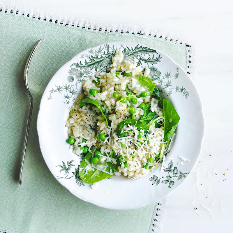 Foto Erbsenrisotto mit Käse von WW