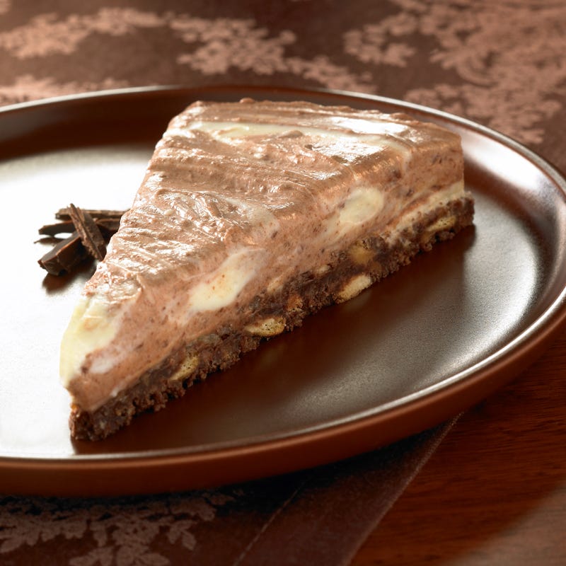 Foto Marmorierte Schokotarte von WW