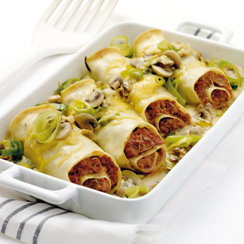 Foto Nudelrouladen mit Pilzsauce von WW