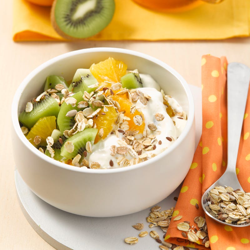 Foto Orangen-Kiwi-Müsli von WW
