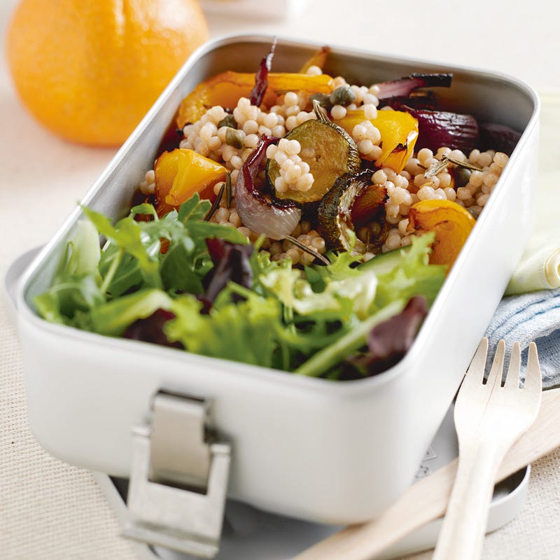 Photo of Roasted vegetable & giant couscous salad by WW