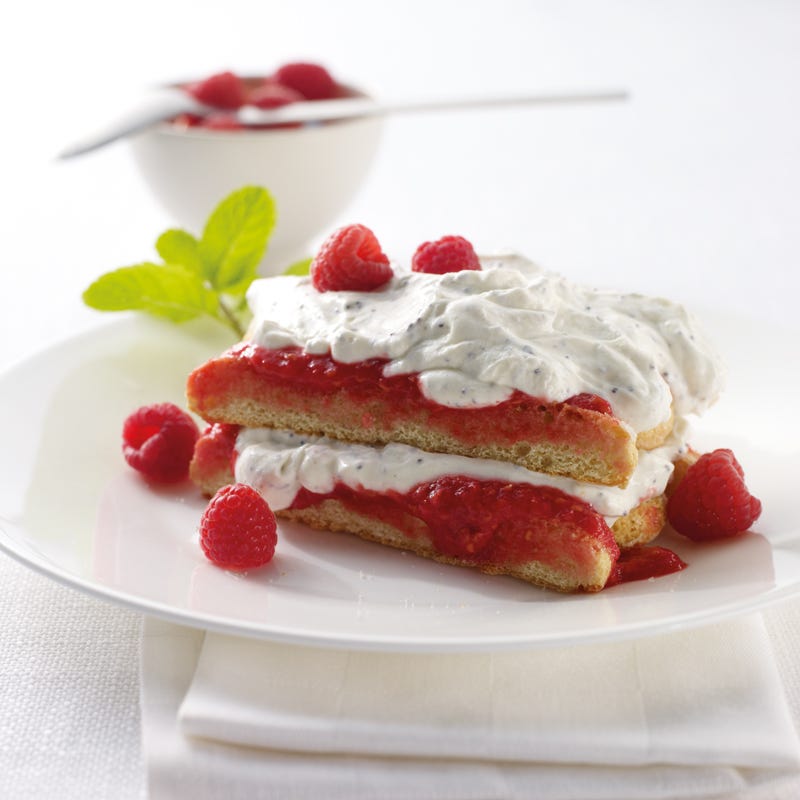 Foto Himbeertiramisu mit Mohncreme von WW