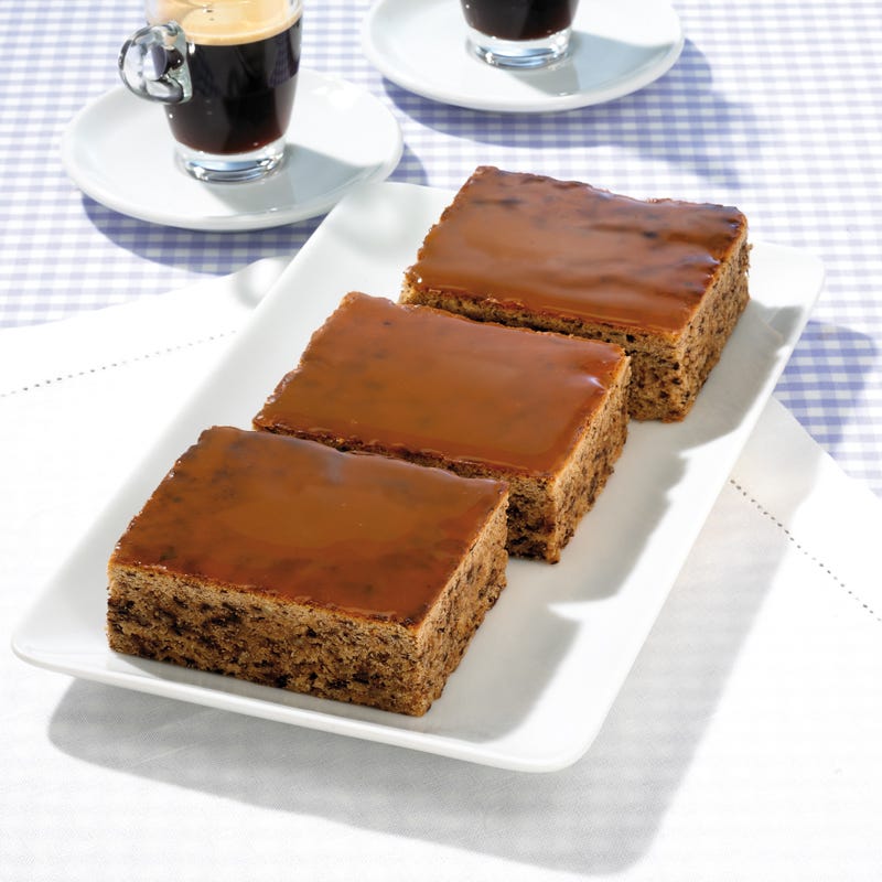 Foto Nusskuchen mit Karamellguss von WW