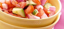 Zesty tomato salad