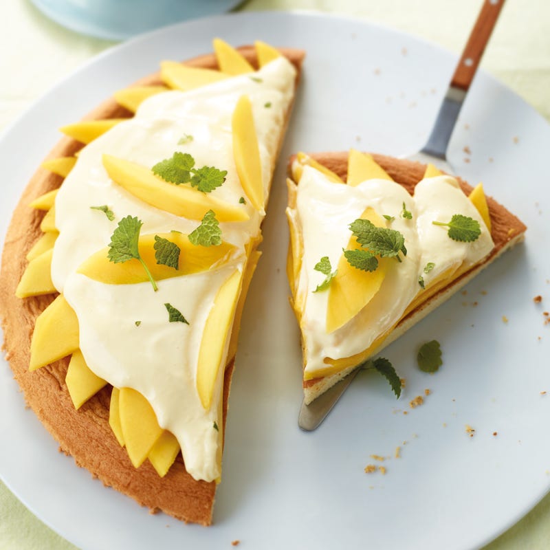 Foto Mangotorte mit Kokoscreme von WW