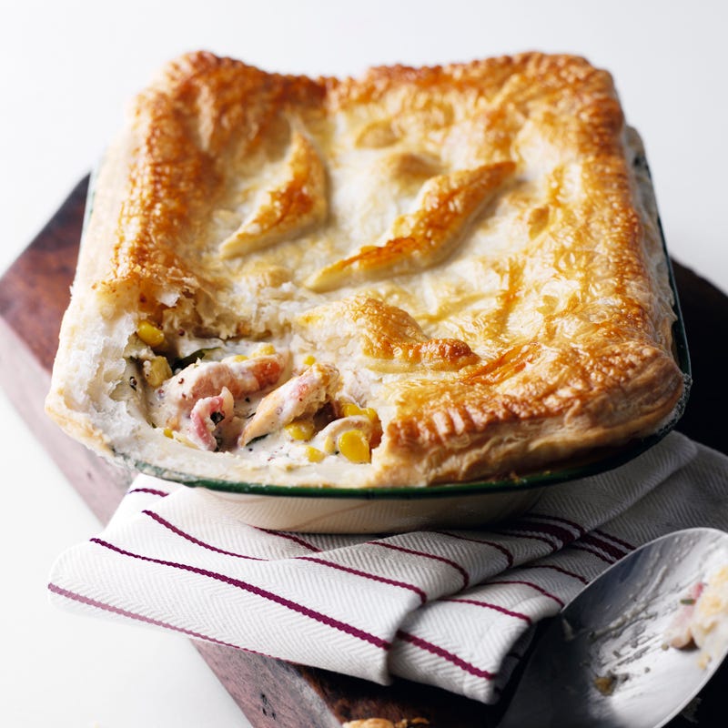 Foto Putenauflauf mit Schinken und Mais von WW