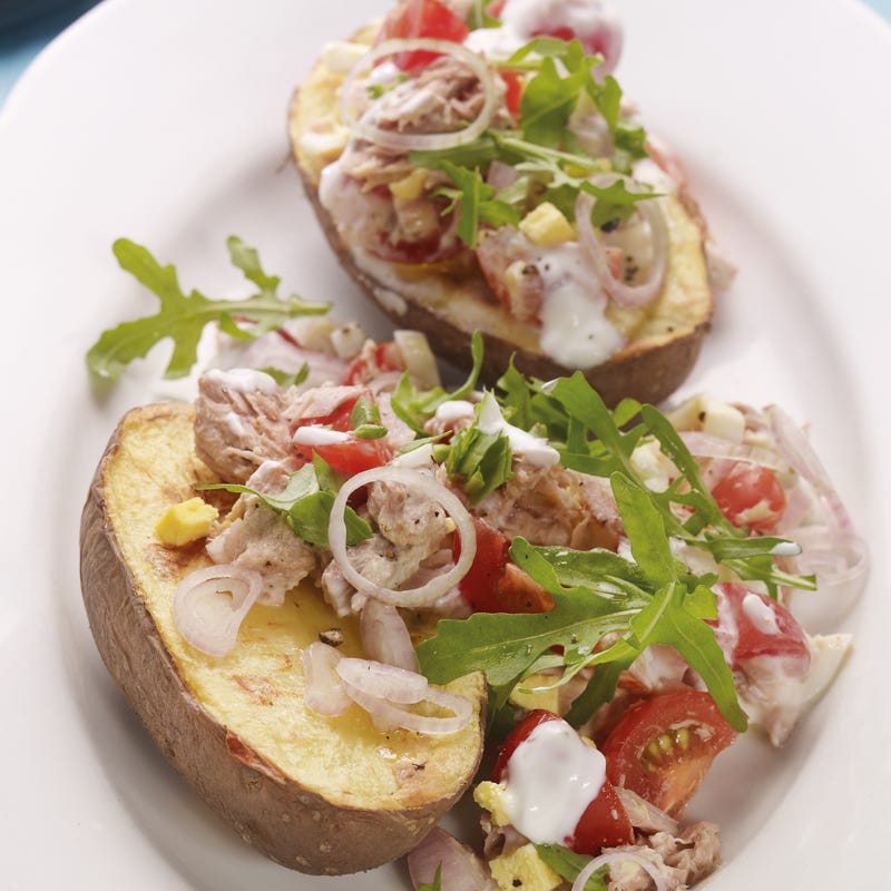 Foto Tunfischsalat mit Ofenkartoffeln von WW