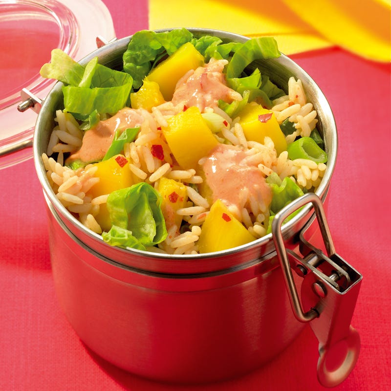 Foto Reissalat mit Mango von WW