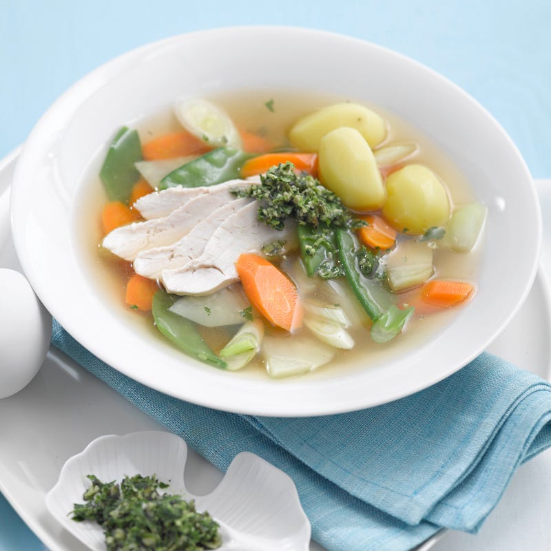 Foto Hähnchenbrust mit Frühlingsgemüse von WW