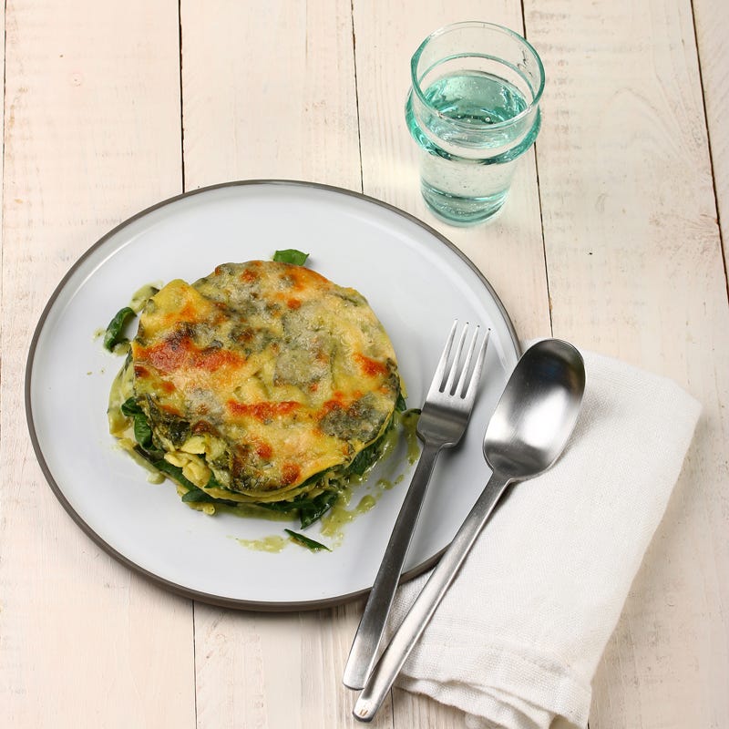 Foto Spinat-Frischkäse-Lasagne von WW