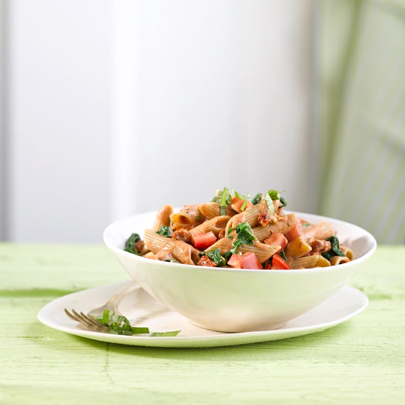 Foto Grandiose Nudeln mit Tomaten und Spinat von WW