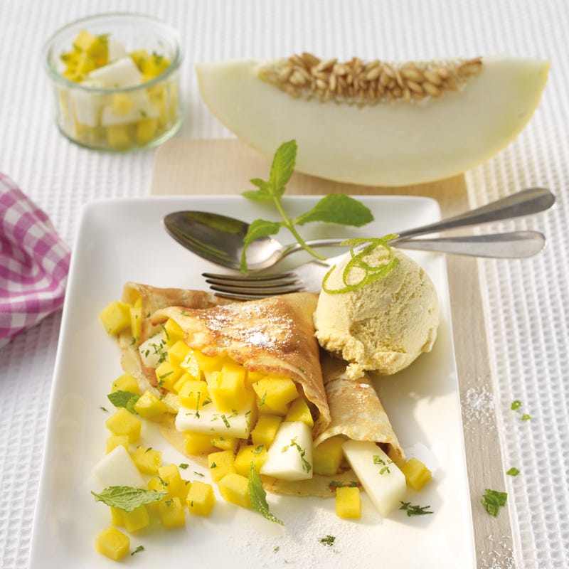 Foto Crêpes mit Eis von WW