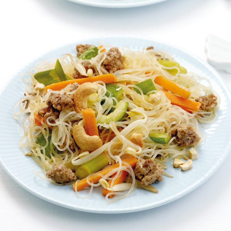 Foto Glasnudelsalat mit Tatar von WW