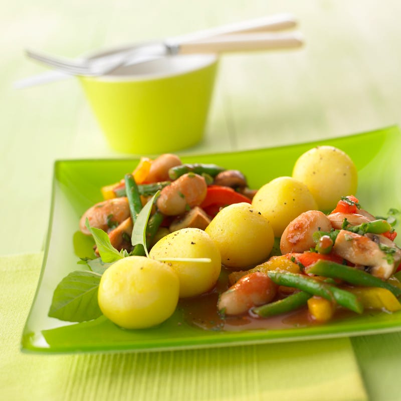 Foto Miniknödel mit italienischem Gemüse von WW