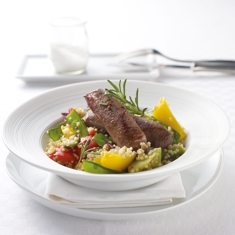 Foto Lammfilet mit Gemüsehirse von WW