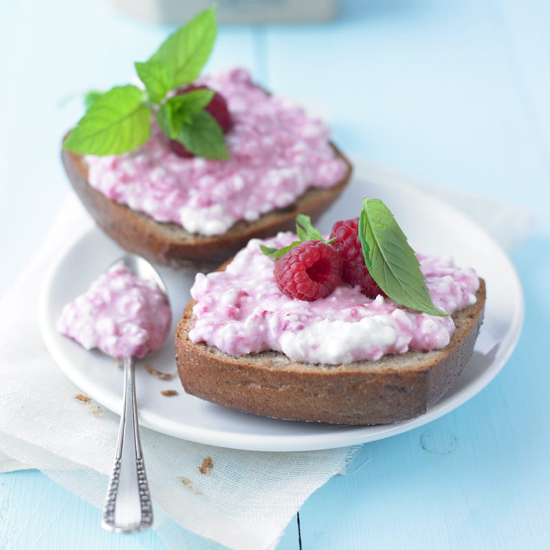 Fruchtige Frischkäsebrötchen