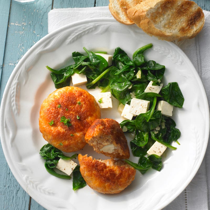 Foto Gefüllte Geflügelfrikadellen von WW