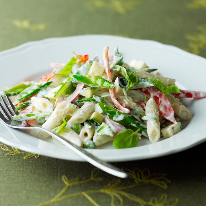 Foto Penne mit Zuckerschoten und Paprika von WW
