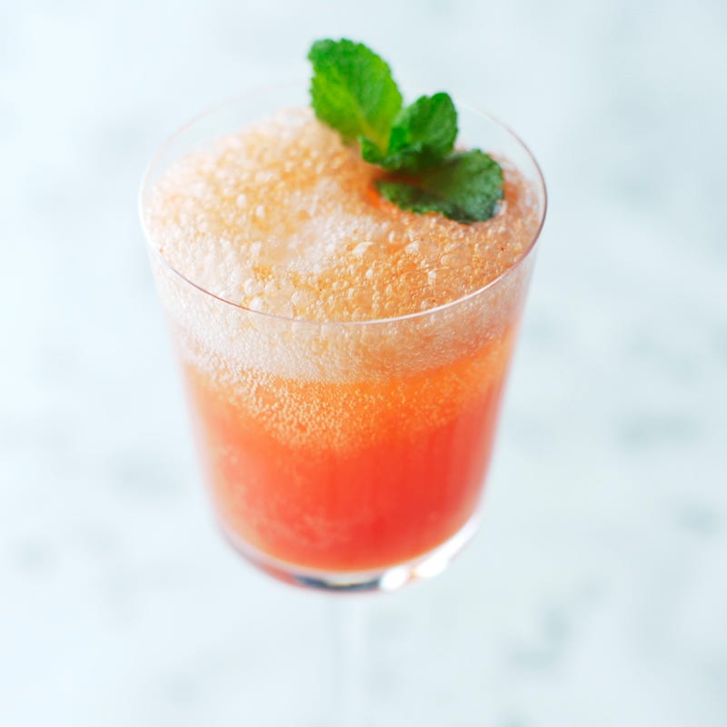 Foto Erdbeer-Bowle mit Holunder von WW