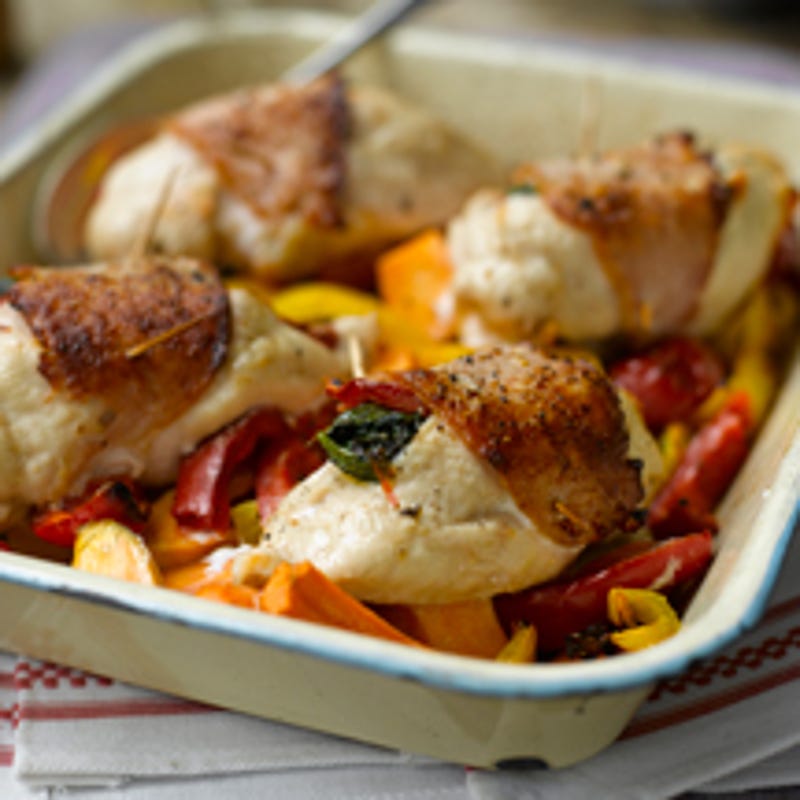 Photo of Chicken breasts stuffed with spinach and red peppers by WW