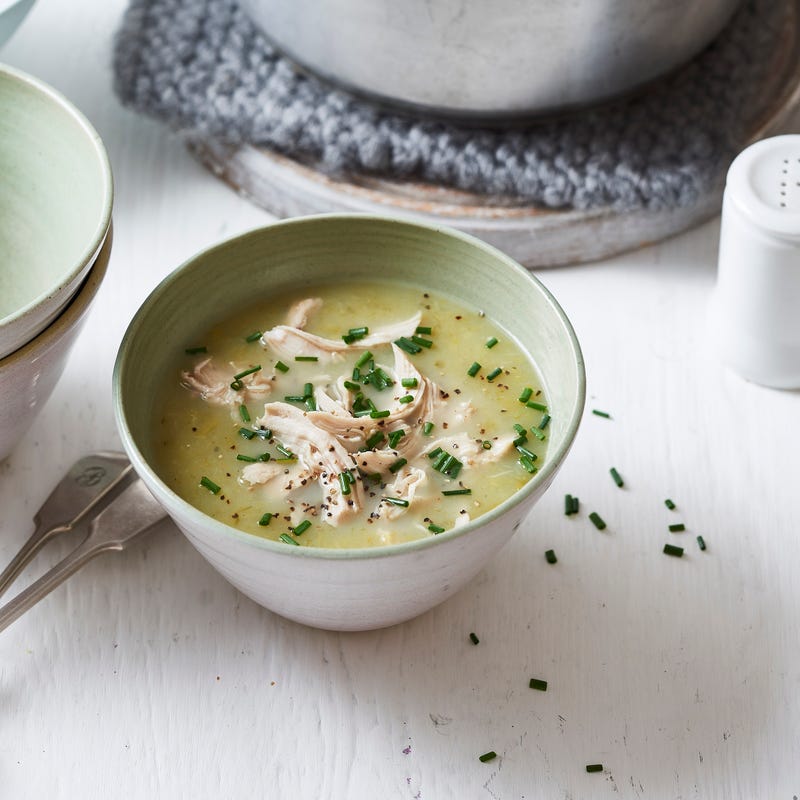 Photo of Leek & potato soup with chicken by WW