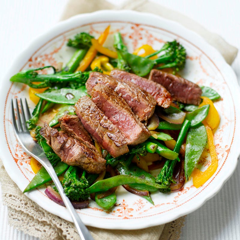 Foto Filetsteak mit Pfannengemüse von WW