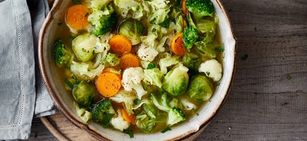 0-Punkte-Kohlsuppe mit Petersilie
