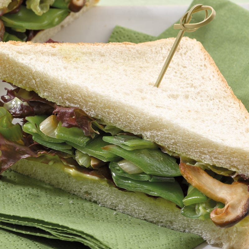 Foto Asiasandwiches mit Shiitake von WW