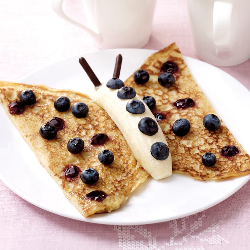 Schmetterlings-Pfannkuchen