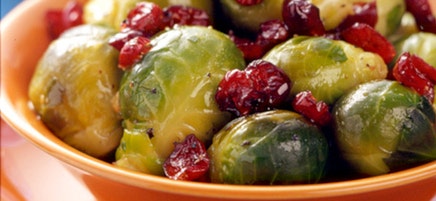 Christmas Brussels sprouts