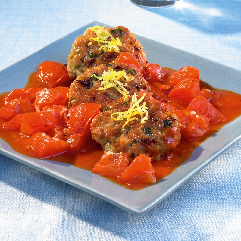 Foto Fischfrikadellen in Tomatensauce von WW