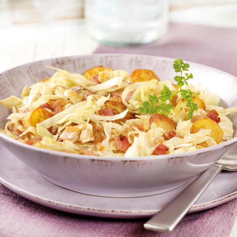 Foto Weißkohl-Kartoffel-Pfanne von WW