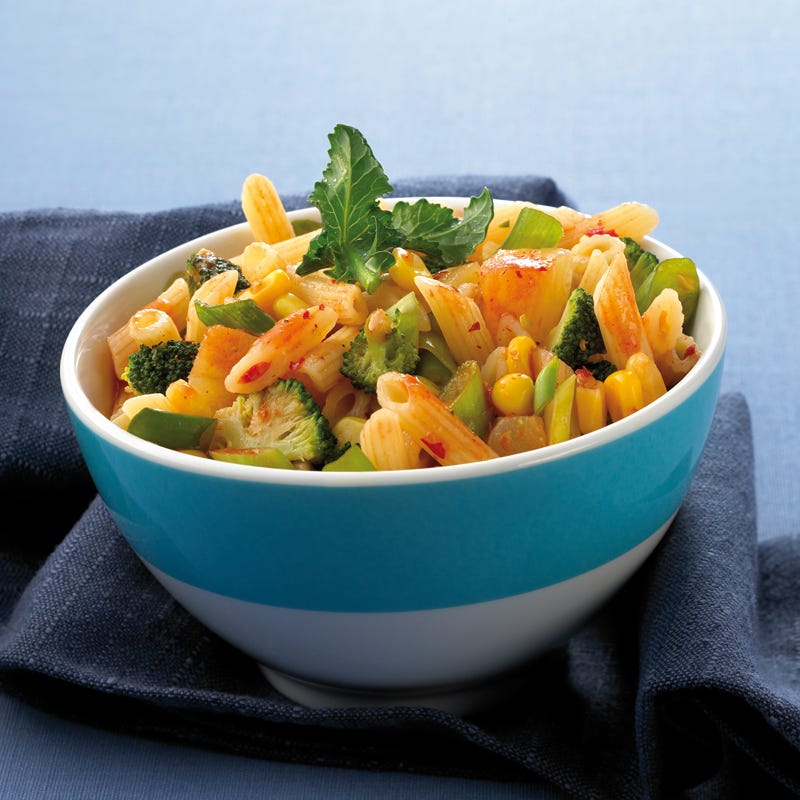 Foto Süß-scharfer Nudelsalat von WW