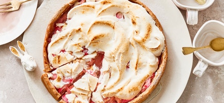 Rhabarber-Baiser-Kuchen