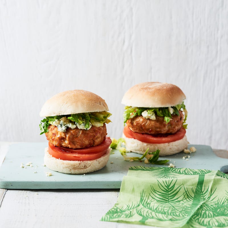 Photo of Chicken burgers with blue cheese by WW